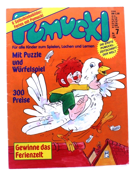 Pumuckl - die erste Pumuckl Zeitschrift der Welt - Bastel & Comic Magazin Nr. 7 (1984)